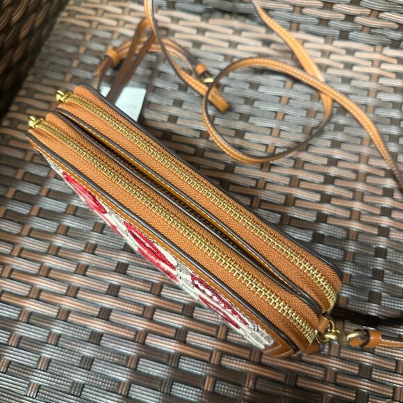 Coach X Tom Wesselmann Kira Crossbody In Signature Textile Jacquard CA231 - Picture 6 of 8